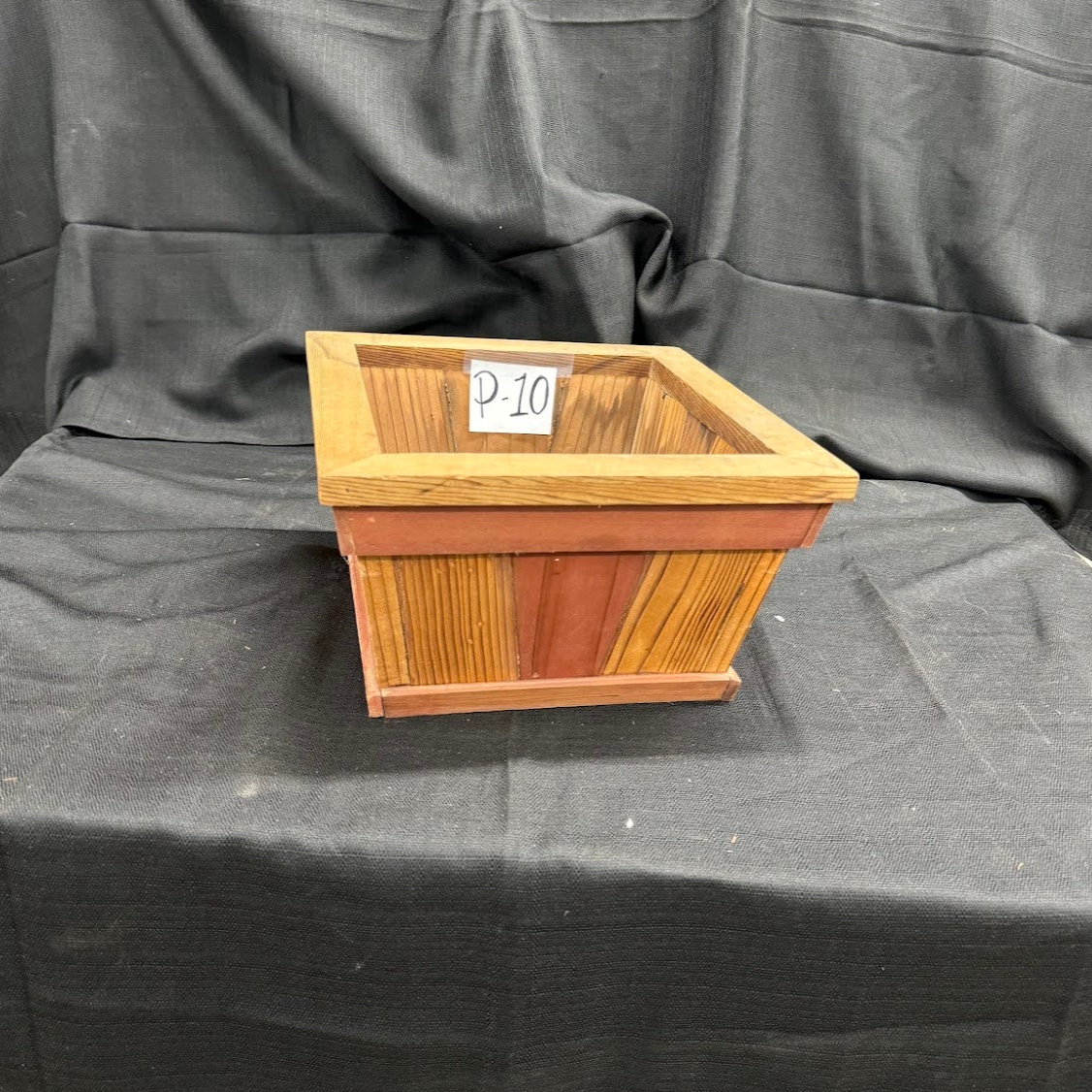 Small Square Planter Box P-10