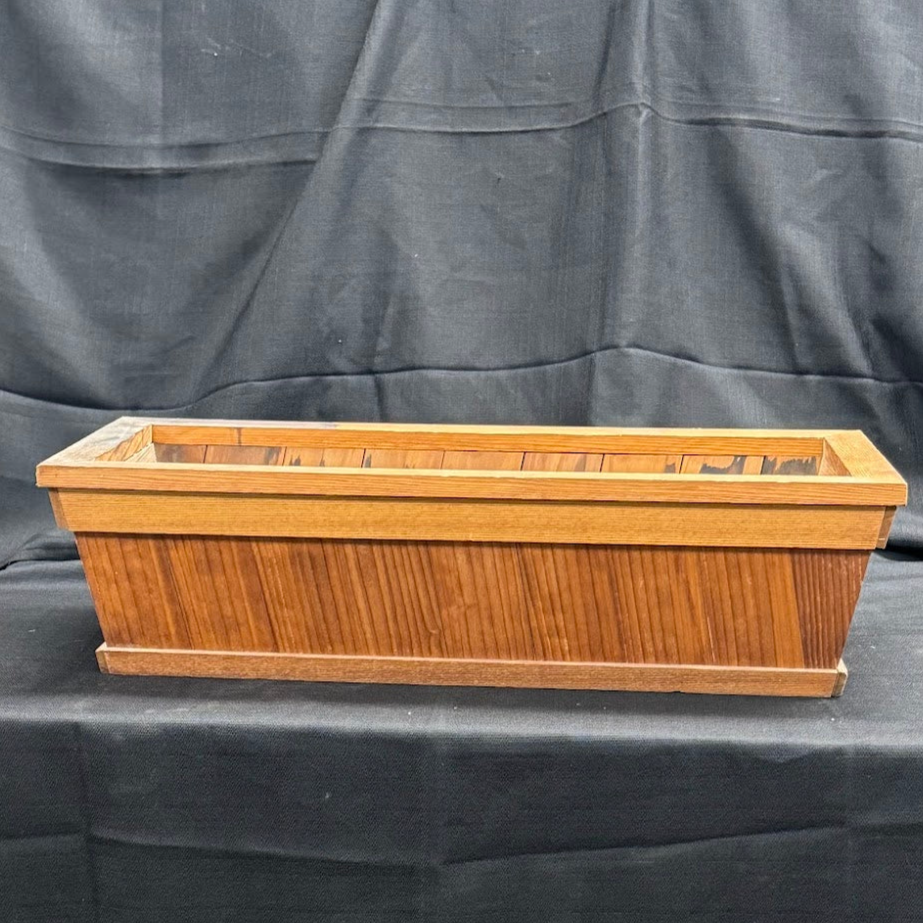 Fundamentals Planter Box Redwood Detailing P-13